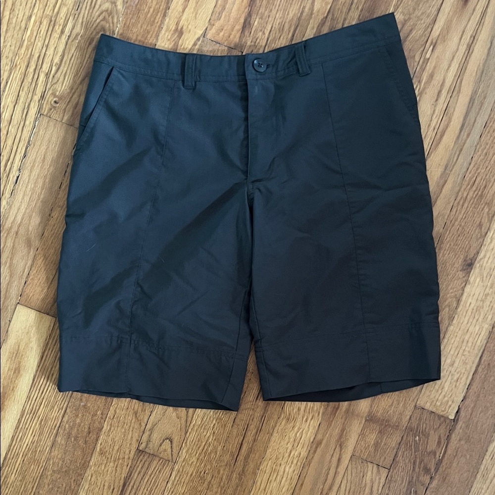 Patagonia womens Dark Gray Flat Front Shorts